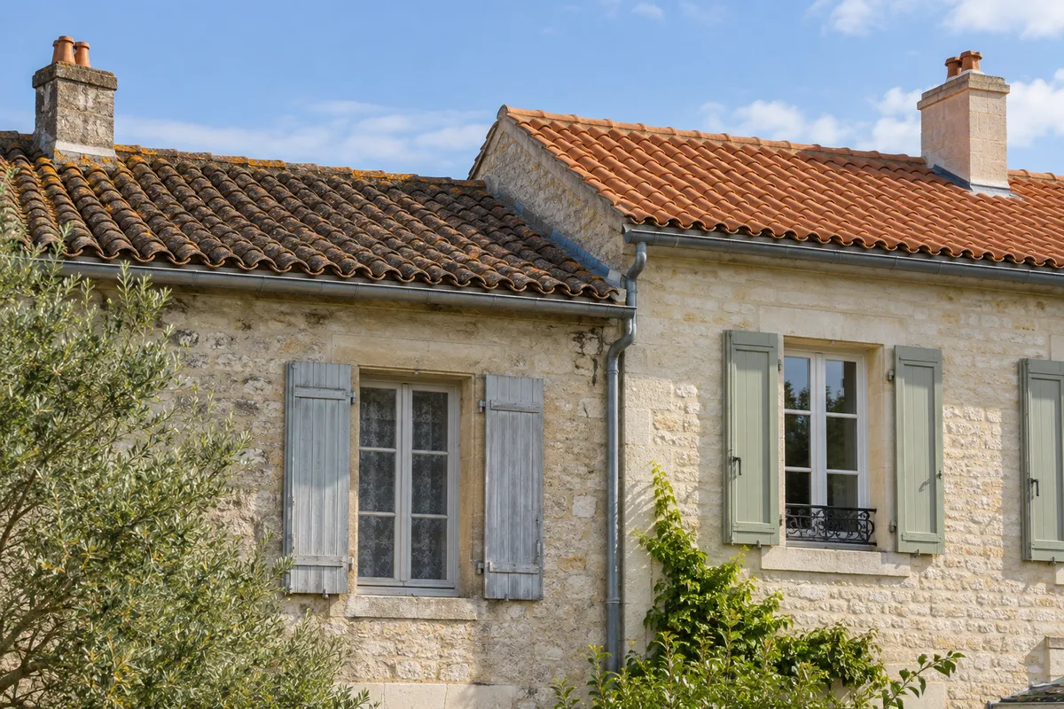 Toiture mitoyenne à Angoulême : préparer une intervention entre deux maisons